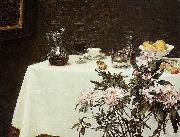 Henri Fantin-Latour Still Life, Corner of a Table oil painting reproduction